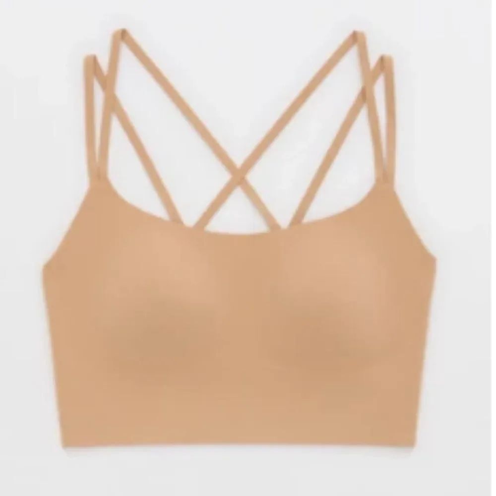 AERIE Seamless Tan Bralette NWOT
